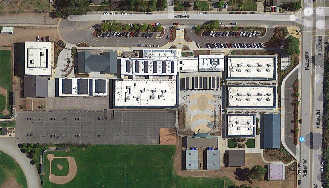 Rolling Hills campus map