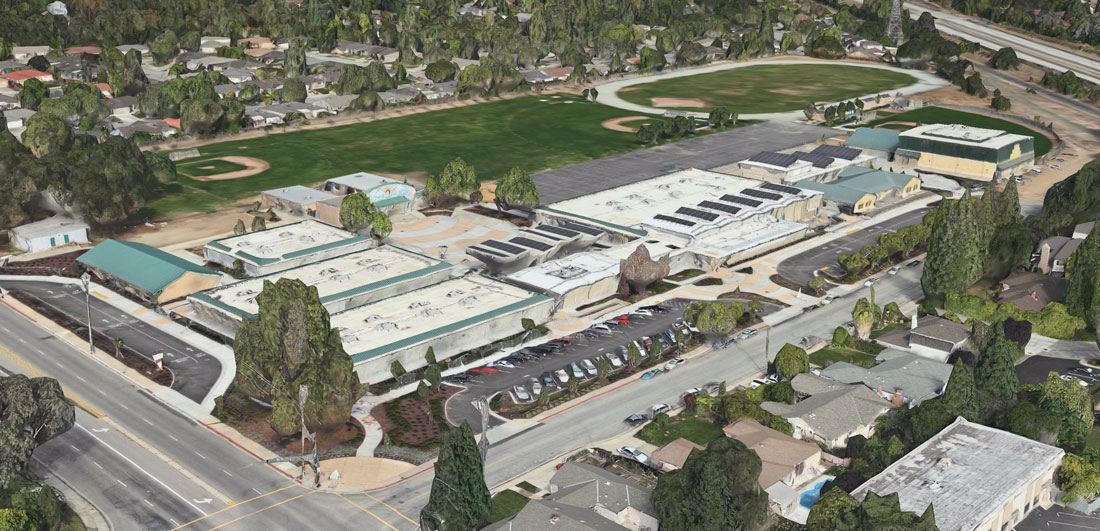 Rolling Hills campus map