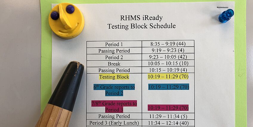 bell schedule