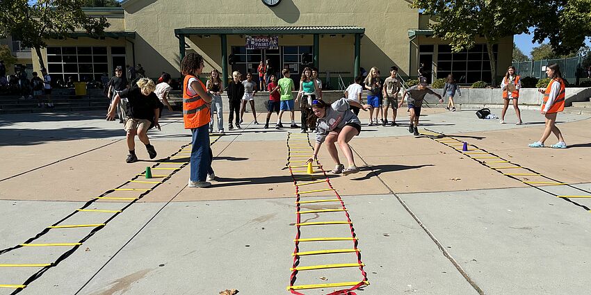 Ladder Relay Race