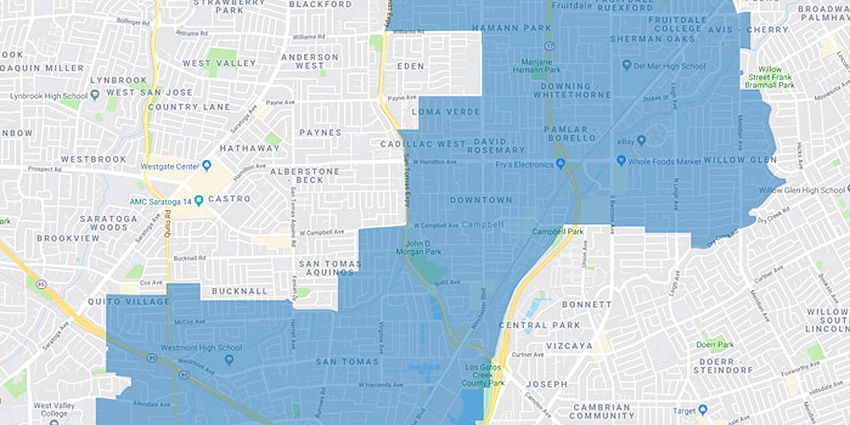 general district boundary map