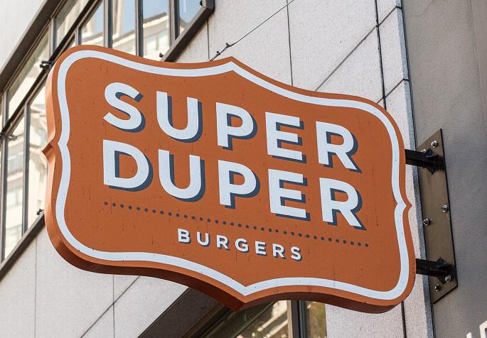 SuperDuper Burger logo